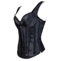 Jacquard Ladies Shoulder Strap Corset